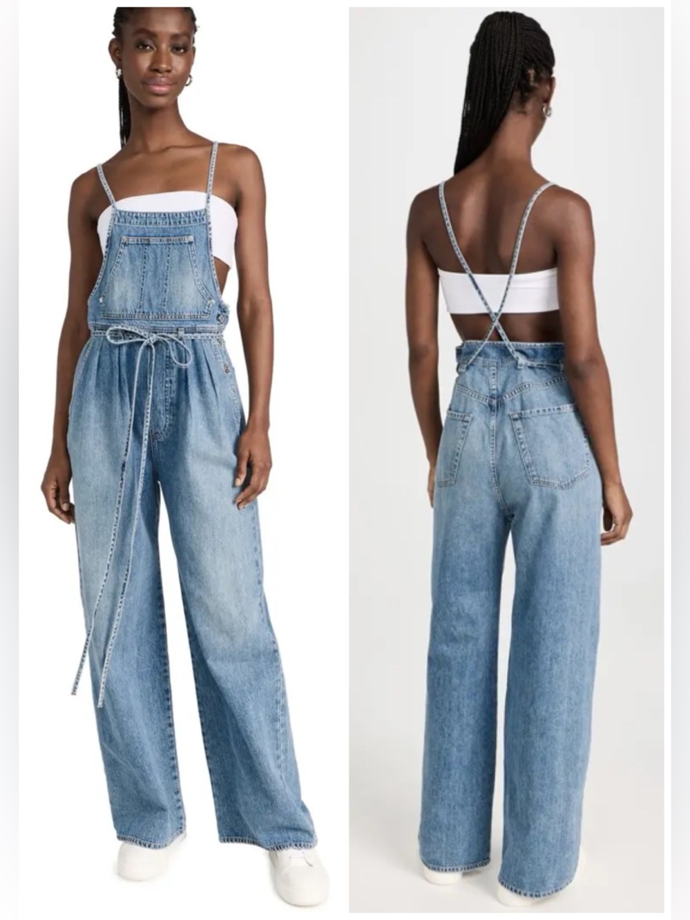 CITIZENS OF HUMANITY Mallory Overalls Denim Blue SZ XS